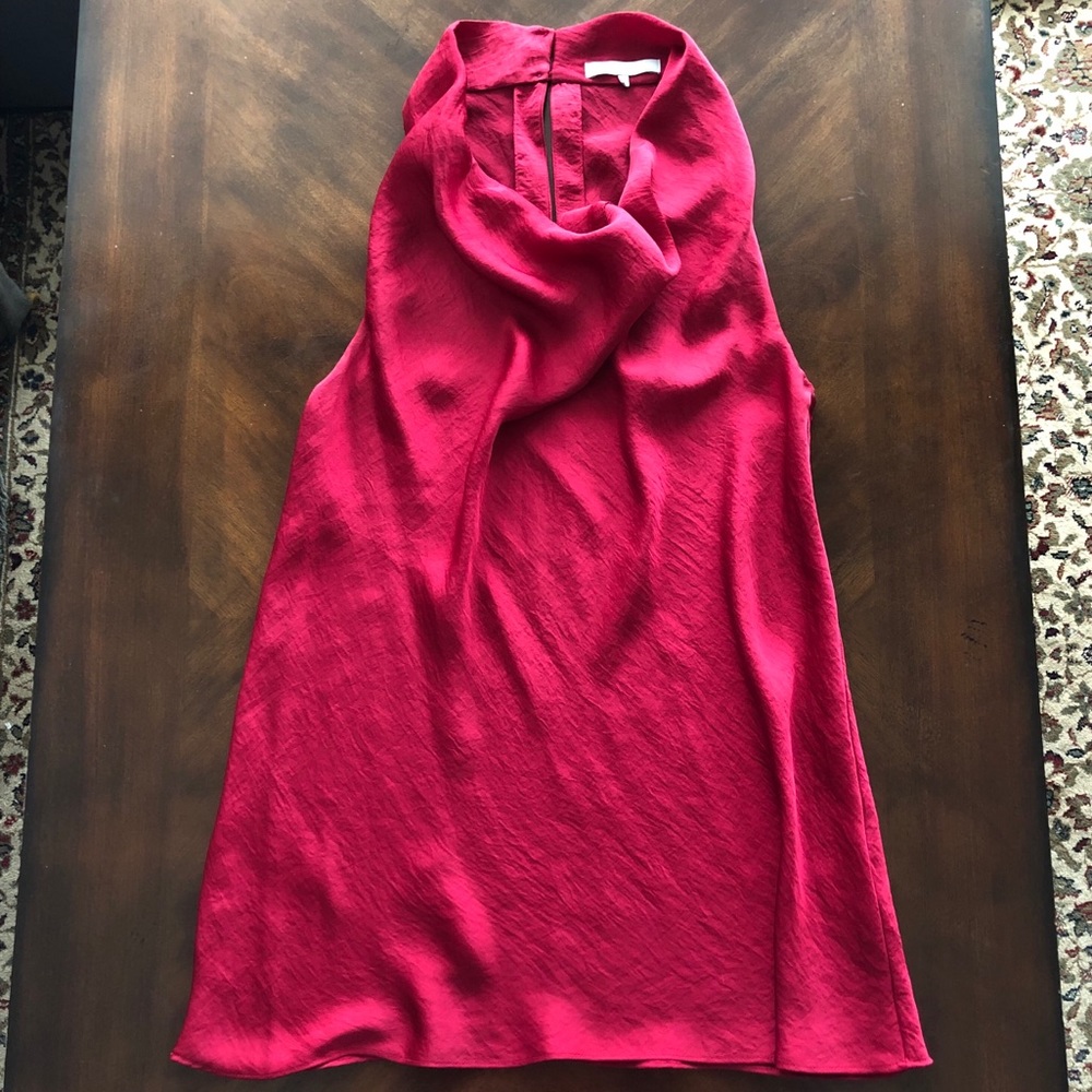 Violet & Claire - Silky Cowl Neck Blouse/Tank Top